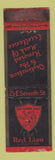 Matchbook Cover - Red Lion Cincinnati OH ALBERT PICK WORN