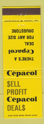 Matchbook Cover - Cepacol Drugs?