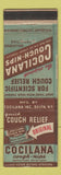 Matchbook Cover - Cocilana Cough Drops WEAR