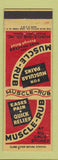 Matchbook Cover - Muscle Rub Company Philadelphia PA