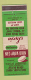 Matchbook Cover - Neo Aqua Drin McKesson Cough Drops