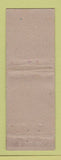 Matchbook Cover - Federal Matches New York City WORN