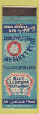 Matchbook Cover - Blue Lantern Restaurant Scranton PA Federal WEAR
