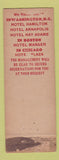 Matchbook Cover - Hotel Grand New York City Federal