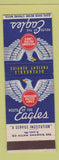 Matchbook Cover - Missouri Pacific Railroad Route of the Eagles