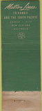 Matchbook Cover - SS Lurline Mariposa Monterey tiki WORN