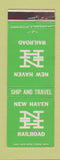 Matchbook Cover - New Haven Railroad GREEN