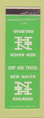 Matchbook Cover - New Haven Railroad GREEN