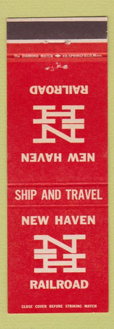 Matchbook Cover - New Haven Railroad RED