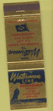 Matchbook Cover - Waterman lines shipping
