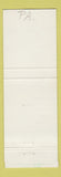Matchbook Cover - Union League of Philadelphia PA