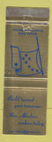 Matchbook Cover - Alaska State Employment Service AK Anchorage Fairbanks