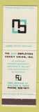 Matchbook Cover - NCR Employees Credit Union Dayton OH