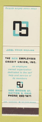 Matchbook Cover - NCR Employees Credit Union Dayton OH