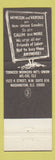 Matchbook Cover - Tobacco Workers Union Anti Winston Vantage Salem Cigarettes