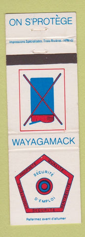 Matchbook Cover - Wayagamack QC WEAR