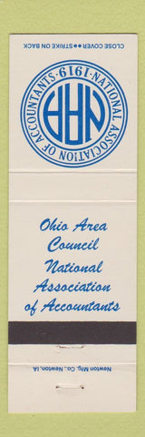 Matchbook Cover - National Association of Accountants Ohio OH