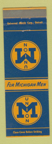 Matchbook Cover - Michigan Union Ann Arbor MI