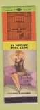 Matchbook Cover - Labor Center Muncie IN union pinup