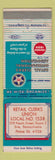 Matchbook Cover - Retail Clerks Union Erie PA WEAR