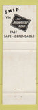 Matchbook Cover - Milwaukee Road Railroad WEAR