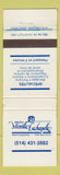 Matchbook Cover - Mireille Lachapelle Photography QC WEAR