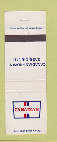 Matchbook Cover - Canadian Propane oil gas WEAR