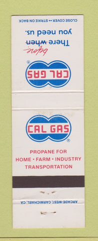 Matchbook Cover - Cal Gas Propane CA