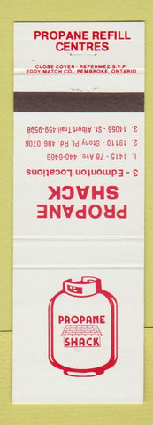 Matchbook Cover - Propane Shack Edmonton AB