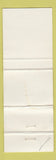 Matchbook Cover - Gaz Propane Lucien Lamarre Matane QC