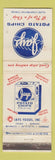 Matchbook Cover - Jays Potato Chips Chicago IL DD Bean WEAR