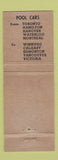 Matchbook Cover - Contrell Forwarding Trucking Toronto Hamilton ON WEAR