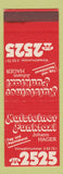 Matchbook Cover - Kufsteiner Funk Taxi Johann Hager Germany?