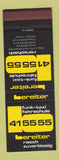 Matchbook Cover - Bereiter Funk Taxi Germany? SAMPLE