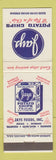 Matchbook Cover - Jays Potato Chips