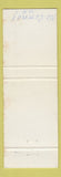 Matchbook Cover - Len's Taxi North Conway NH