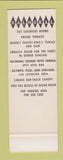 Matchbook Cover - Balmoral Hotel Miami Beach FL SAMPLE Full Length