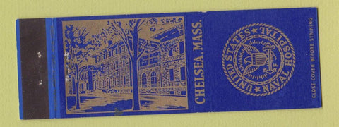 Matchbook Cover - United States Naval Hospital Chelsea MA Federal