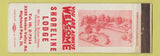 Matchbook Cover - Shoreline Lodge Highland Park IL