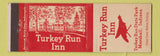 Matchbook Cover - Turkey Run Inn Marshall IN
