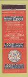 Matchbook Cover - Liggett Drug Stores Madison Touchton DD Bean