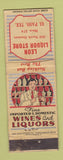 Matchbook Cover - Leon Liquor Store El Paso TX WEAR