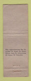 Matchbook Cover - Leon Liquor Store El Paso TX WEAR