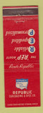 Matchbook Cover - Republic Carloading