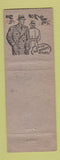 Matchbook Cover - Anton Clothes Newark NJ WEAR