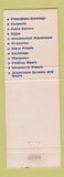 Matchbook Cover - Valley Beautilite Blinds San Benito TX ORANGE