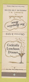 Matchbook Cover - New Hampshire House Restaurant Summit NJ