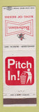 Matchbook Cover - Budweiser Beer Recycle