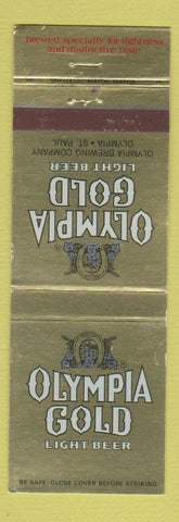 Matchbook Cover - Olympia Gold Beer Olympia WA St Paul MN