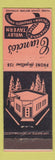Matchbook Cover - Ciancio's Welby Tavern Denver Colorado